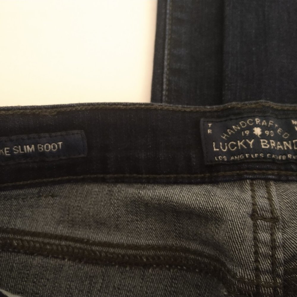 Lucky Brand Denim Jeans Brooke Slim Boot 0/25 Reg - Picture 4 of 12